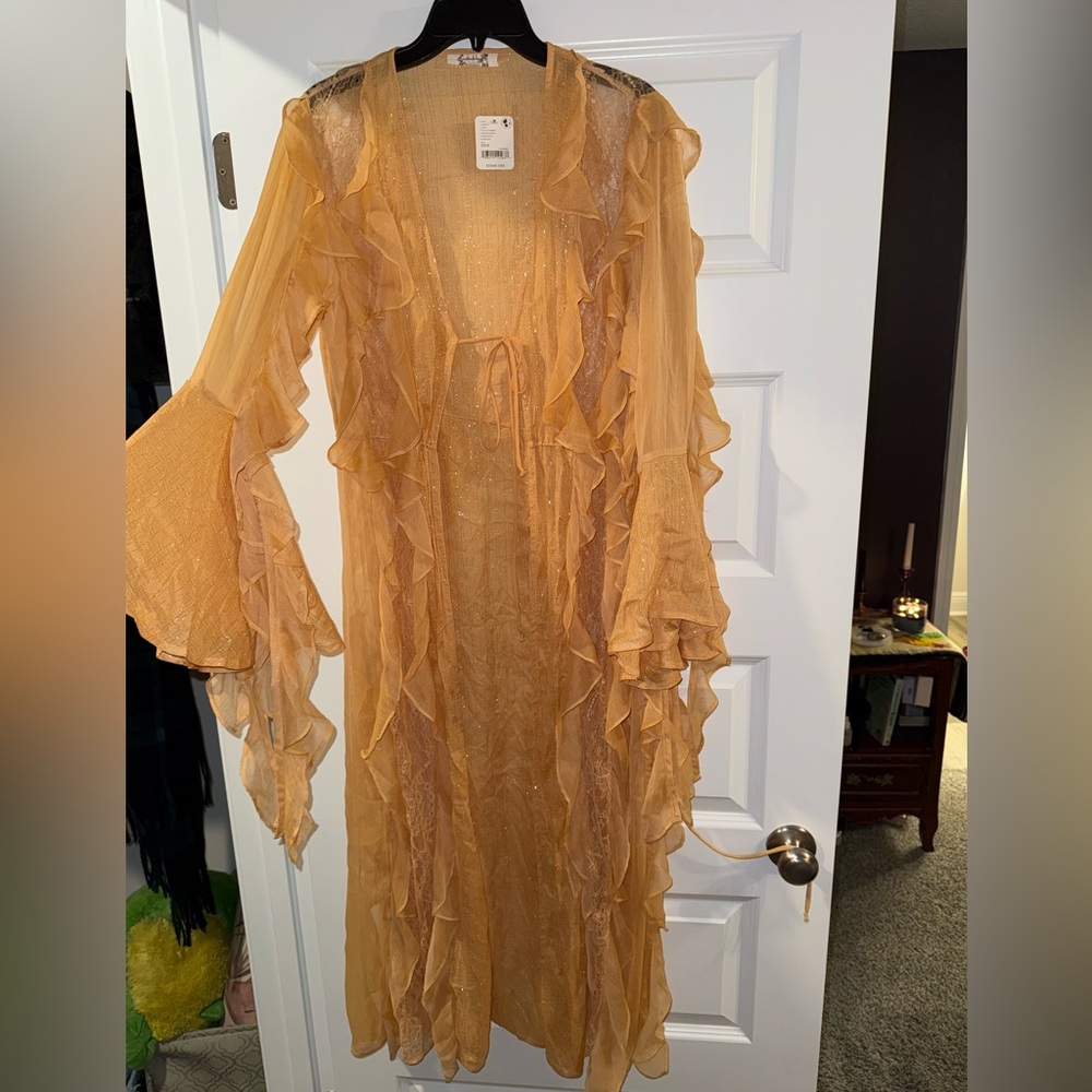 Free People Bali Fairydust Robe NWT